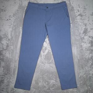 Lululemon ABC Slim Fit WovenAir Pants Blue Size 36x30 LM5AY0S Golf Stretch Tech